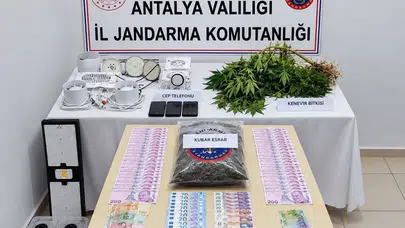 Antalya’da Uyuşturucu operasyonun detayları!