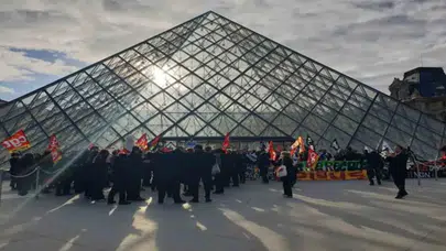 Fransa Louvre müzesi neden kapatıldı? Yaşam maliyeti protestoları ve son durum