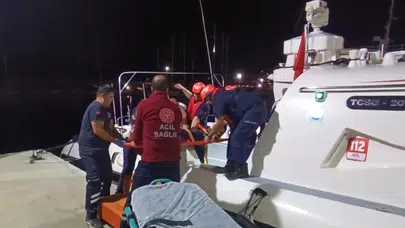 İçişleri Bakanlığı duyurdu: Kaş'ta seyreden ticari gemideki yaralı denizci için seferberlik