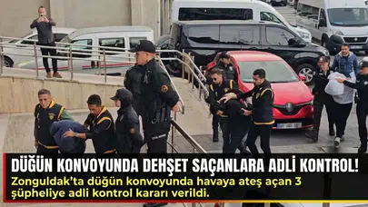 Düğün konvoyunda kurşun yağdırdılar! Mahkemenin verdiği karar herkesi şoke etti