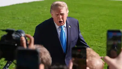 Trump'tan skandal İran açıklaması: Bırakın California kentlerini yok etsinler