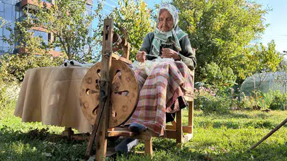 Teknolojik üretime karşı 50 yıllık direniş: 90 yaşındaki ustanın elinden çıkan son çıkrık ilmekleri