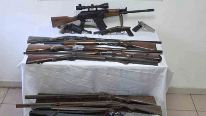 Bartın’da cephane gibi ev