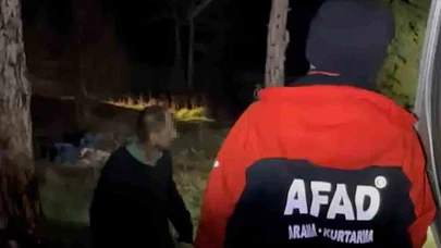 Soğuk gecede iç ısıtan haber... Engelli vatandaş 20 saat sonra sağ bulundu!