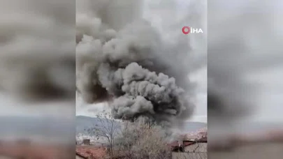 Çankırı’da alevler çatıyla yetinmedi, yürekleri de yaktı!