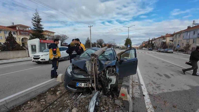Karaman’da feci kaza... Mesaiden çıktı, hastanelik oldu!