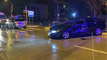 Çorum’da korkutan kaza... Plakalar çarpıştı, hayatlar sarsıldı!