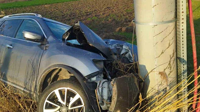 O direk bu kez can almadı ama… Kontrolden çıkan araç ölümü yokladı!