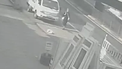 Köpekten kaçtı, otobüsün altında kaldı! Trabzon'da facianın görüntüleri anbean kamerada...