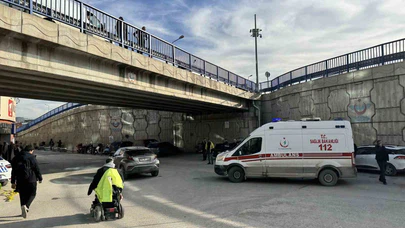 Köprüde can pazarı: Tutunamayınca yere düştü