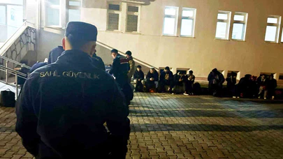 Milas’ta biri çocuk 33 düzensiz göçmen yakalandı