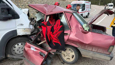 Burdur'da genç yaşta gelen ölüm... 23 yaşındaki çift aynı kazada can verdi!