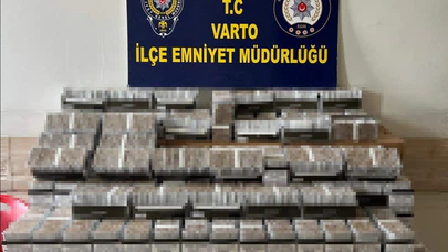 Muş’ta kaçak sigara operasyonu: Bin 766 paket ve 35 bin makaron ele geçirildi