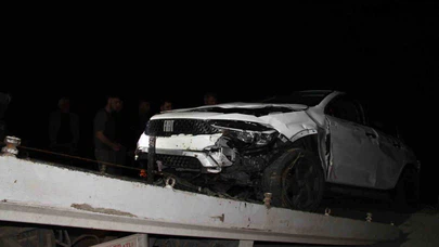 Otomobil fındık bahçesine uçtu: 2 yaralı