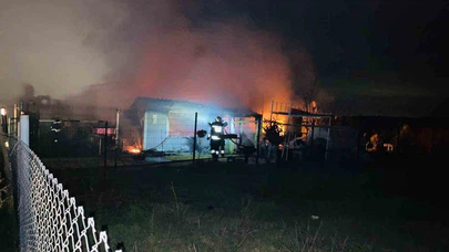 Tekirdağ’da itfaiye seferber oldu ama… Doğayla iç içe ev, alevlerle iç içe son!