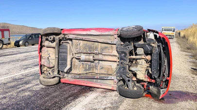 Görev yaptığı hastanede acı son... Otomobil takla attı, hayatlar altüst oldu!