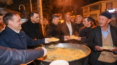 700 yıldır sürdürülen ’Kadir pilavı’ geleneği bu yıl da devam etti
