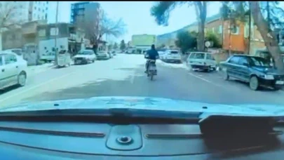Aranan firari motosiklet sürerken polise yakalandı