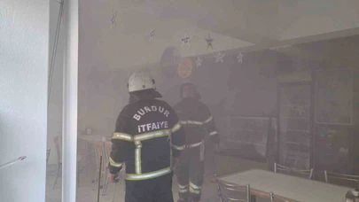 Burdur’da pide salonunda doğalgaz patlaması: 1 yaralı