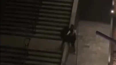 Tartışma büyüdü, mahalle ayağa kalktı! Çankırı'daki öfke patlaması anbean kamerada...