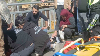 14 yaşındaki kıza motosiklet çarptı! Anne koşarak geldi, manzara yürek parçaladı...