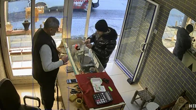 Kuyumcuya müşteri gibi giren hırsız 60 bin liralık yüzüğü alıp kayıplara karıştı