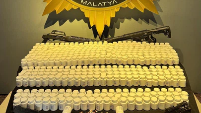 Malatya’da uyuşturucu ve silah operasyonu: 3 tutuklama