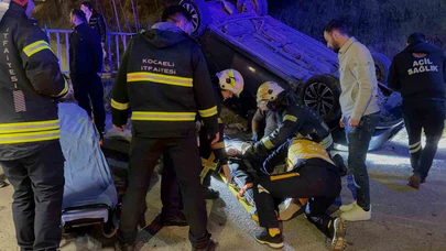 İzmit’te vicdanları sarsan kaza! Yaralılar yerde, sürücü firarda...