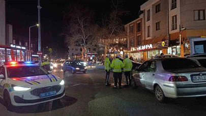 Tekirdağ’da 'Dur' ihtarına uymayan sürücü aracını bırakıp kaçtı
