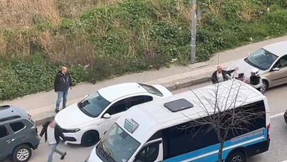 Trafikte coplu kavganın failleri yakalandı: 180 bin lira ceza kesildi