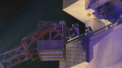 Yangın çıkan apartmanda can pazarı: 30 kişiyi itfaiye kurtardı