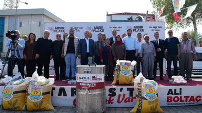 Tarsus'ta üreticinin yüzü gülüyor: Belediyeden dev destek paketi