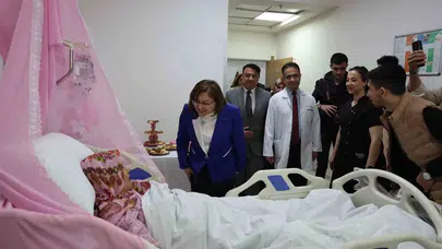 Beş yıllık hasret minik Fatma ile bitti: Başkan Şahin’in adını taşıyan bebek projenin ilk umudu oldu