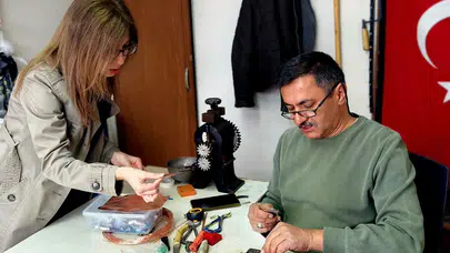 Ateşle metale hayat veriyor: 40 yıllık emeğini sanatla taçlandırdı