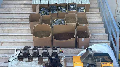 Sakarya’da kaçakçılık operasyonu: Jandarmadan suç örgütlerine ağır darbe