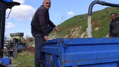 Buldan’da kuraklığa karşı zafer: Gölet genişletildi, çiftçinin yüzü güldü