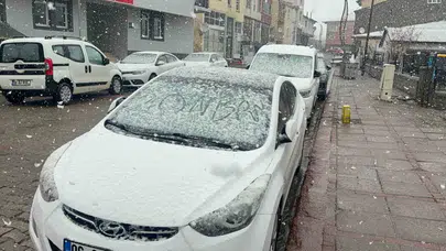 Nisan ayında kış sürprizi: Karlıova’da bahar beklentisi yerini kar örtüsüne bıraktı