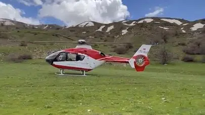 Bitlis’te ölümden döndü: Kayalıklardan düşen genç için gökyüzünde seferberlik