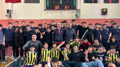 Aydın Lisesi fırtınası: Parkede zafer yürüyüşü finalle taçlandı