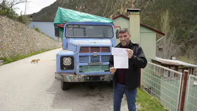 Kamyonu odunluk olarak kullanıyordu, köprü cezasıyla şoke oldu: Bakan Uraloğlu duruma el koydu