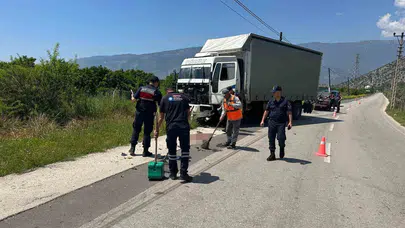 Genç yaşta gelen acı haber: Motosikletli Yusuf, kamyonla çarpışma sonucu hayata veda etti
