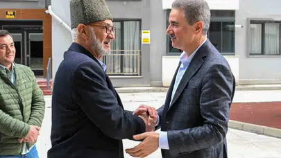 Erzurum’da anlamlı buluşma: Vali Baruş’tan kahramanlara vefa ziyareti