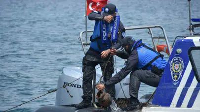 Denizlerin sessiz katillerine geçit yok: İzmir’de ekosistemi hedef alan tuzaklar temizlendi