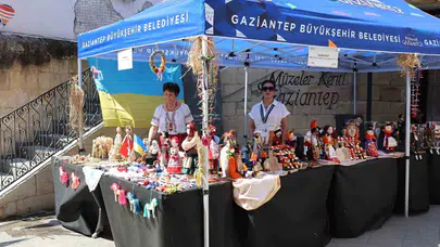 Geleneksel sanatlar Gaziantep’te hayat buluyor: Ezogelin’in izinde dünya bir araya geldi