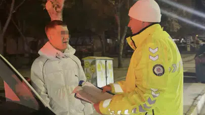 Polisten kaçarken yakayı ele verdi: 290 bin liralık cezayı görünce gözyaşlarına boğuldu