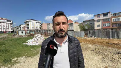 Sabah şantiyeye geldiğinde şoke oldu: Emeğinin üzerine kaçak moloz yığını bıraktılar