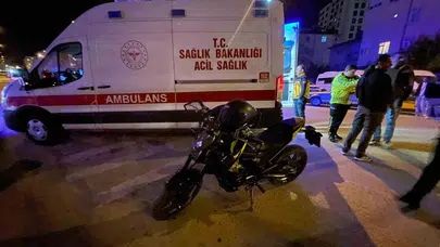 Karaman’da gece yarısı dehşeti: Motosiklet kazasında iki kişi hastanelik oldu