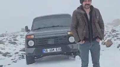 Mantar toplamaya gitti, nisan ayında kış manzarasıyla şoke oldu: Sivas'a yaz gelmeyecek mi?