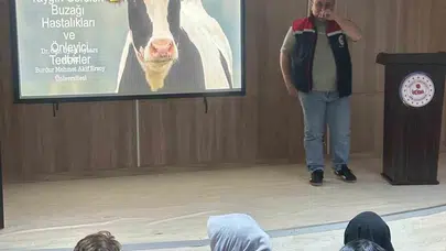 Köşk’te üreticinin yüzünü güldürecek hamle: Buzağı kayıplarına karşı uzman desteği