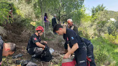 Alanya'da yürek burkan olay: Mağaraya düşen ineği kurtaracak kasap bulunamadı